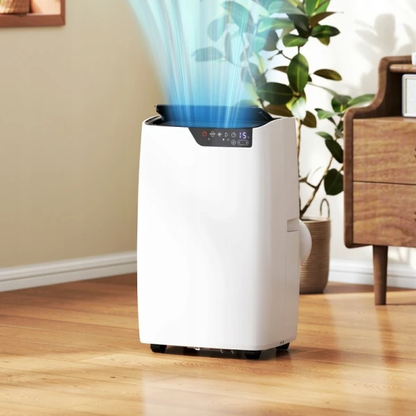 Klimatyzator przenośny 4w1 12000 BTU WiFi HOMCOM 823-077V90WT biały