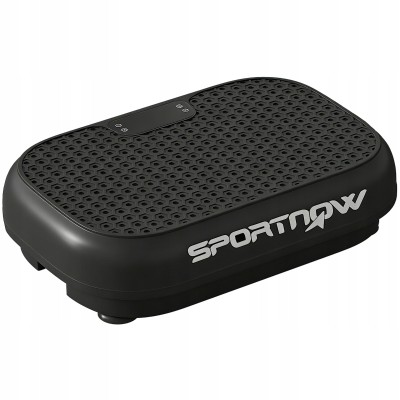 Platforma wibracyjna SPORTNOW 120 poziomów ekran LED pilot czarna