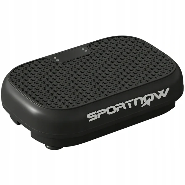 Platforma wibracyjna SPORTNOW 120 poziomów ekran LED pilot czarna
