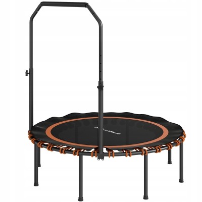 Trampolina fitness SPORTNOW z uchwytem składana Ø114 cm do 200 kg