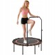 Trampolina fitness SPORTNOW z uchwytem składana Ø114 cm do 200 kg