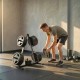 Stojak na talerze SPORTNOW do 200 kg na obciążenia 2,5 cm czarny