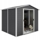 Domek narzędziowy Outsunny 845-857V00CG metalowa szopa ogrodowa 4,4m²