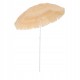 Parasol plażowy ogrodowy hawajski Outsunny Ø160 cm beżowy