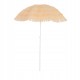 Parasol plażowy ogrodowy hawajski Outsunny Ø160 cm beżowy