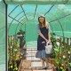 Szklarnia ogrodowa Outsunny tunel foliowy 3 x 2 m zielony