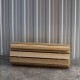 Ścieżka ogrodowa z drewna Outsunny 120 x 47 cm zwijana deska tarasowa