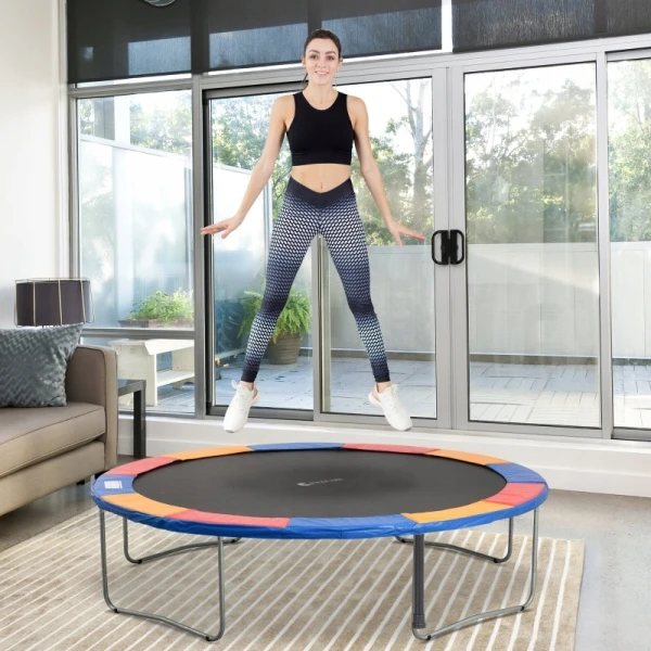 Osłona krawędzi do trampoliny HOMCOM Ø366 cm PVC PE kolorowa
