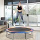 Osłona krawędzi do trampoliny HOMCOM Ø366 cm PVC PE kolorowa