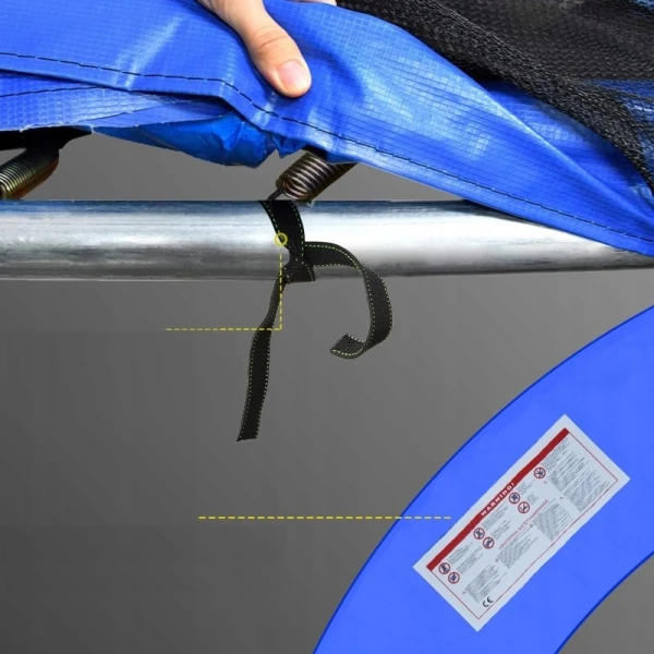 Osłona sprężyn do trampoliny HOMCOM Ø244 cm kolorowa