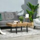 Stolik kawowy prostokątny HOMCOM 105 x 60 cm industrialny MDF