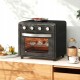 Mini piekarnik z termoobiegiem HOMCOM 30 L 1600 W czarny