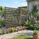 Płot ogrodowy Outsunny 2 panele metalowy czarny 152 cm