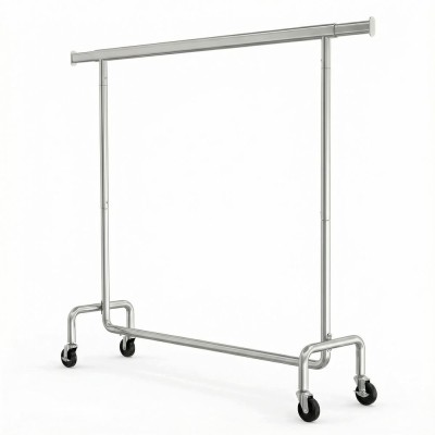 Wieszak na ubrania SONGMICS regulowany 110-150 cm, do 130 kg, srebrny
