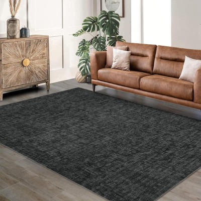 Dywan 200 x 290 cm czarny, antypoślizgowy, grubość 7 mm