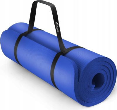Mata do jogi TRESKO 185 x 60 x 1,5 cm granatowa