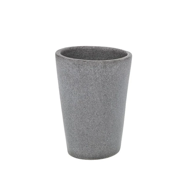Kubek na szczoteczki do zębów Wenko Pebble Stone szary kamienny