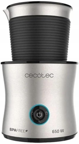 Spieniacz do mleka Cecotec Power Moca Spume 5000 srebrny/czarny 200ml 650W