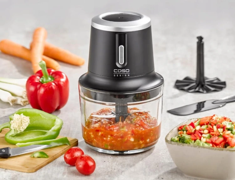 Rozdrabniacz bezprzewodowy Caso Chop&Go 200W czarny