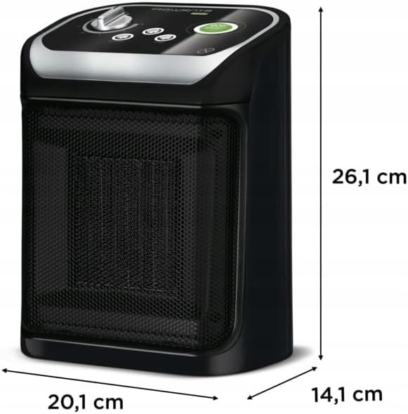 Termowentylator Rowenta SO9266 Mini Excel Eco Safe 2000W czarny